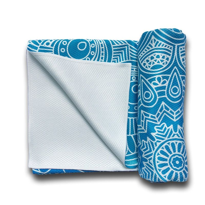 Classic Mandola Yoga Towel 183*65 Diamond Texture Non Slip Portable Travel Yoga Mat Towel Mat Cover Pilates Fitness Yoga Blanket