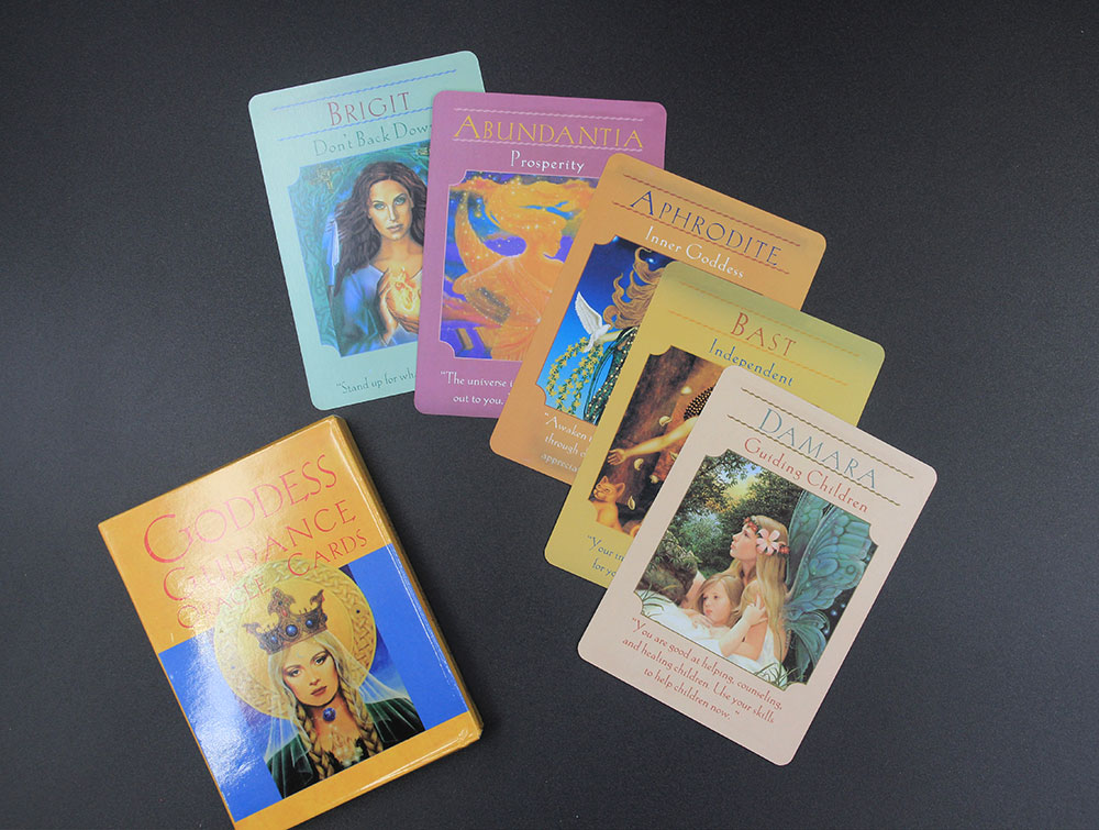 The Oracle of Goddess Guidance Tarot Deck Board Games Divination for Adults and Children Funny Dobble Playing Cards