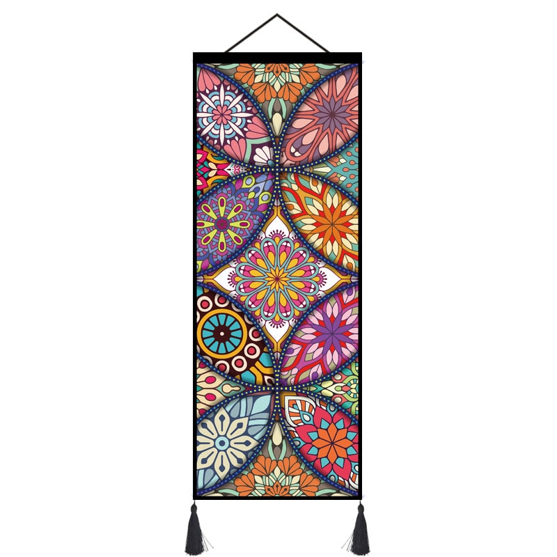 Mandala wall hanging decor picture Headboard tapestry Bohemian decoration for home Background cloth